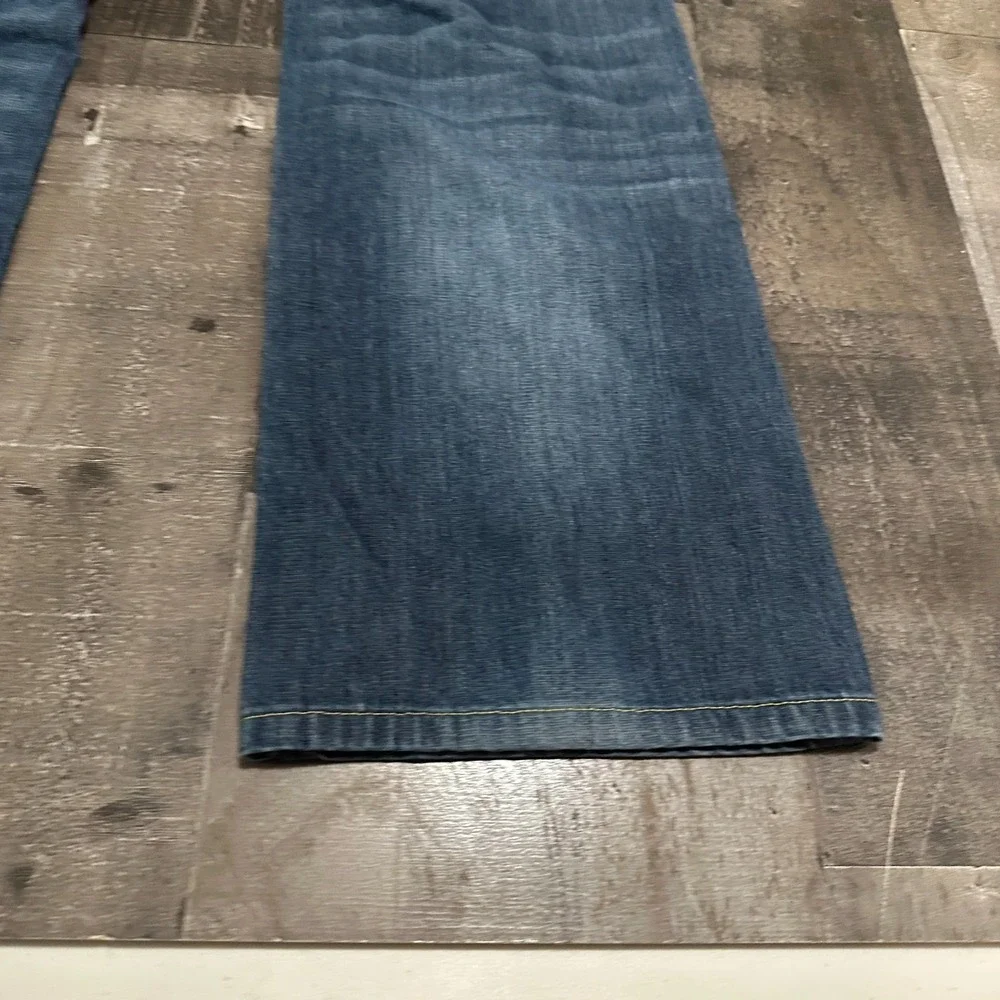 Vintage Y2K True Religion Boot Cut Pocket Jeans Men's 36x30 Medium Blue Wash